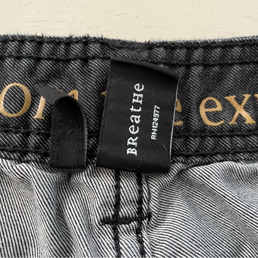 PrAna Mens Pants 36Wx33L Black Pants Stretch Slim Fit Breathe 5 Pocket Logo - Picture 4 of 7